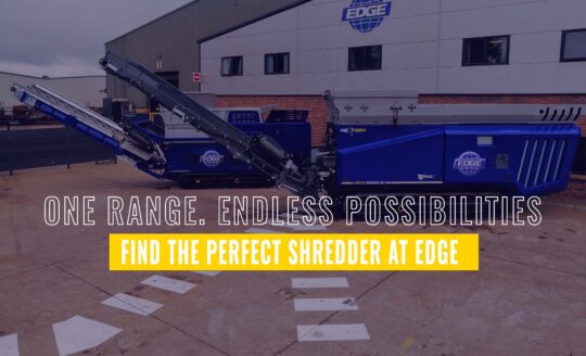 slow speed waste shredders